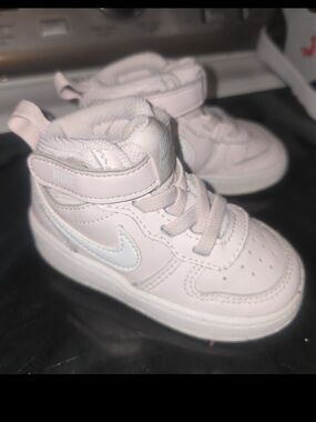 Nike Kids' Light Pink High-Top Sneakers